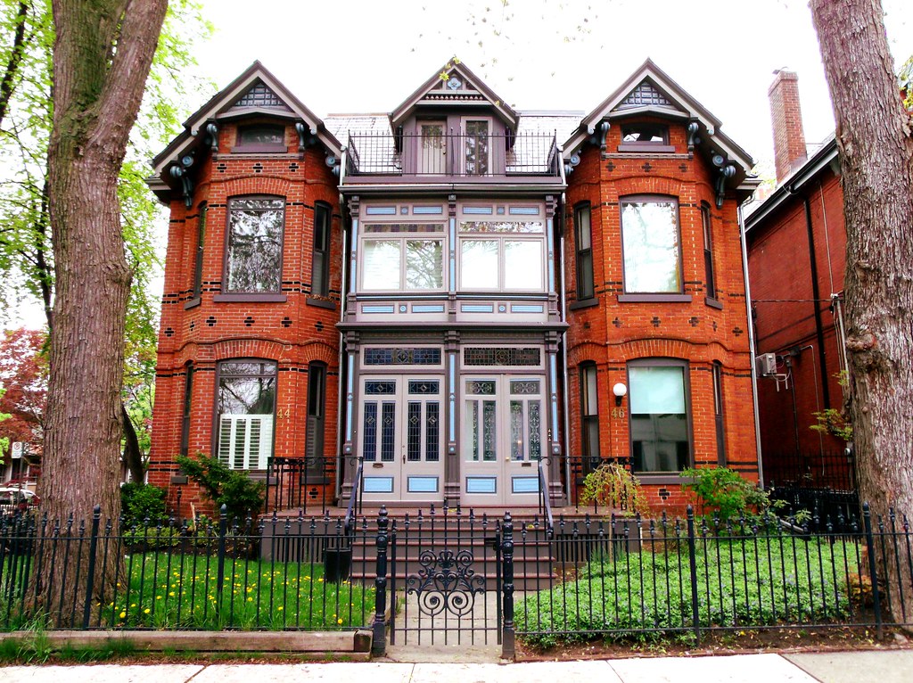 Rose Avenue Duplex, Toronto Ontario Built 1887 Architect … Flickr