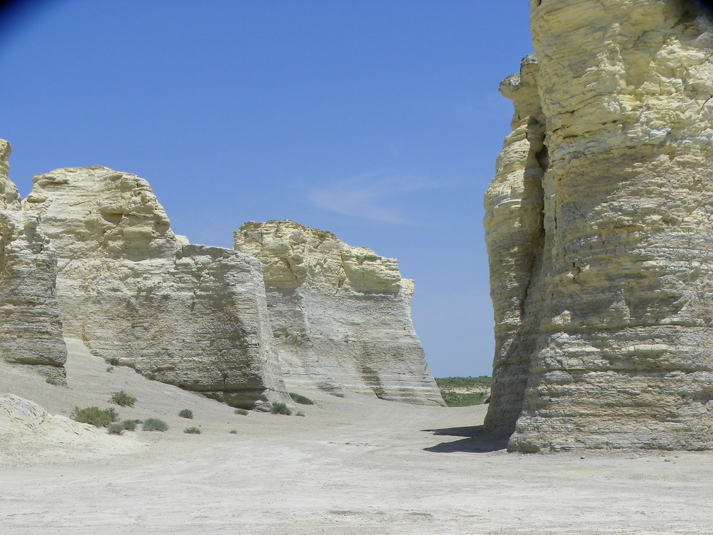 Monument Rocks Monumtent Rocks, Gove County,Kansas J. Stephen Conn Flickr