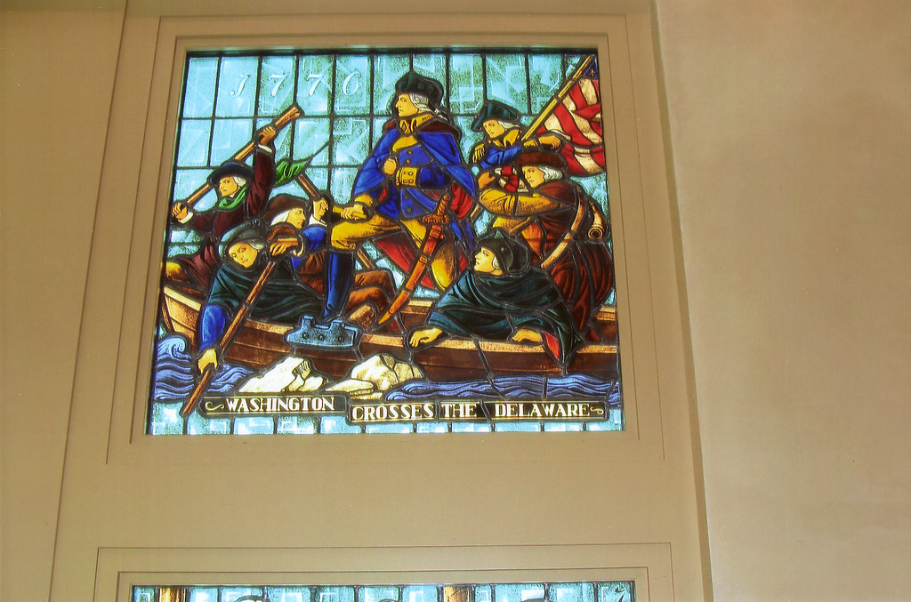 Washington "Crossing the Delaware" Stained Glass Flickr