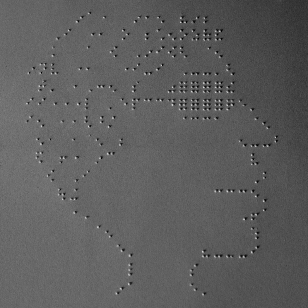 Braille art Drawing blind After making the Braille Easter… Flickr