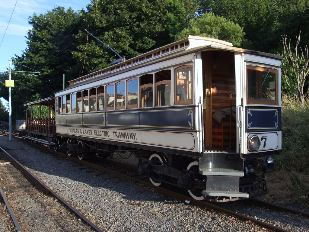Manx Electric Railway Tunnel Car 7 at Ramsey (26/07/2013)… Flickr