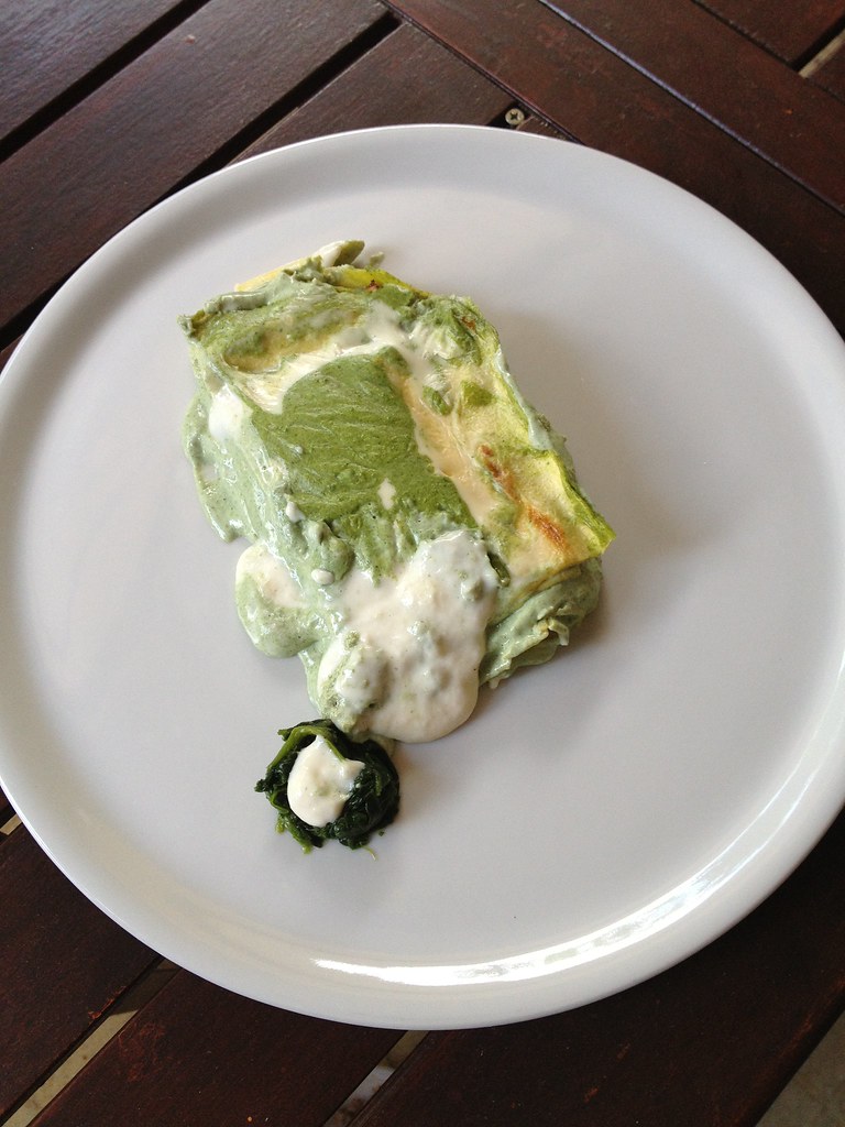 Lasagne al pesto di rucola e ricotta IL Flickr