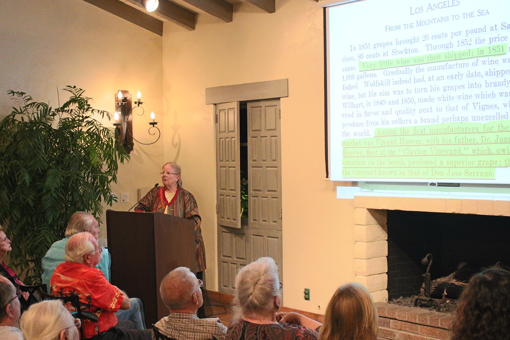 Sue McIntyre speaks at OCHS, Oct. 2016 Orange County Histo… Flickr