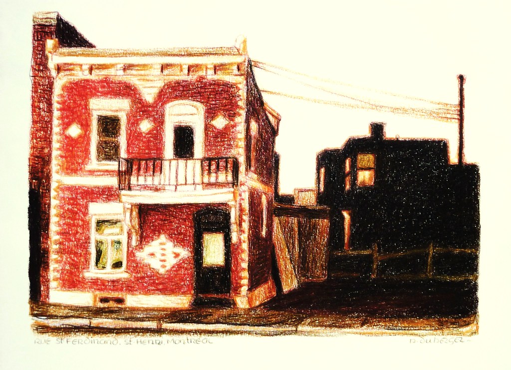 Montréal, nov. 2000. Rue SaintFerdinand, SaintHenri. a photo on