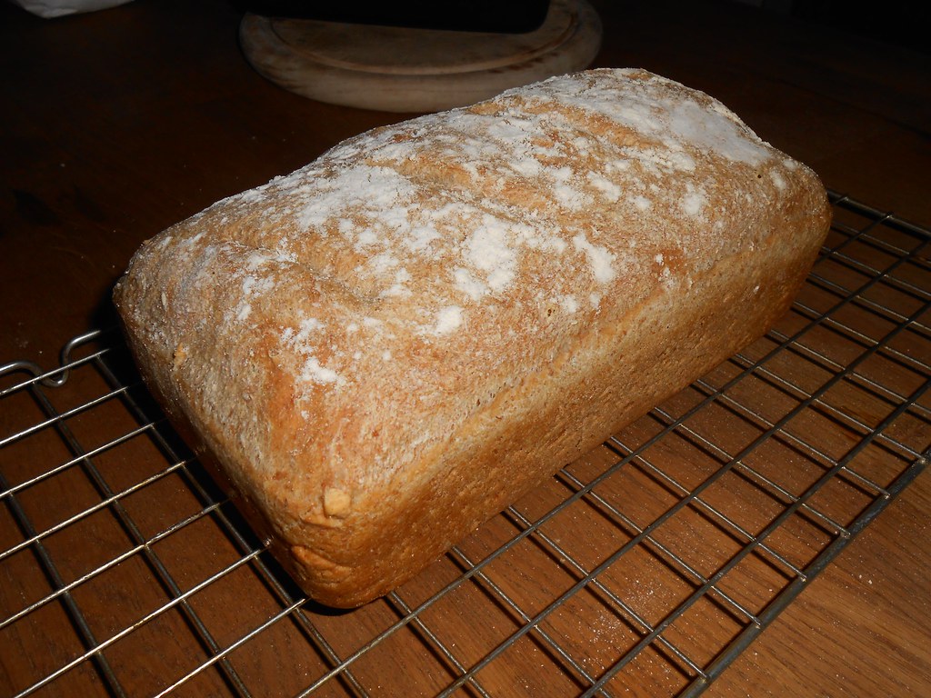 Brown bread loaf. Recipe from the Good Housekeeping Cookbo… Flickr
