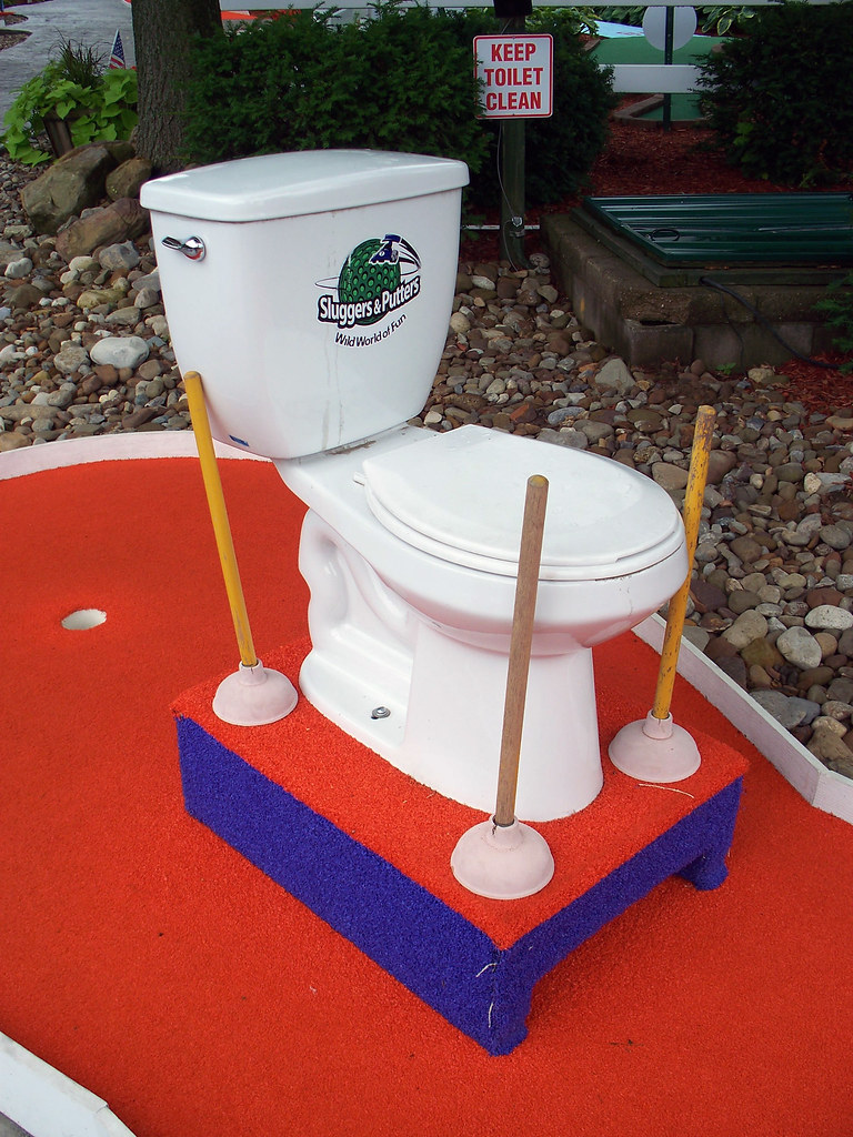 OH Canal Fulton Sluggers & Putters 23 Toilet obstacle at… Flickr