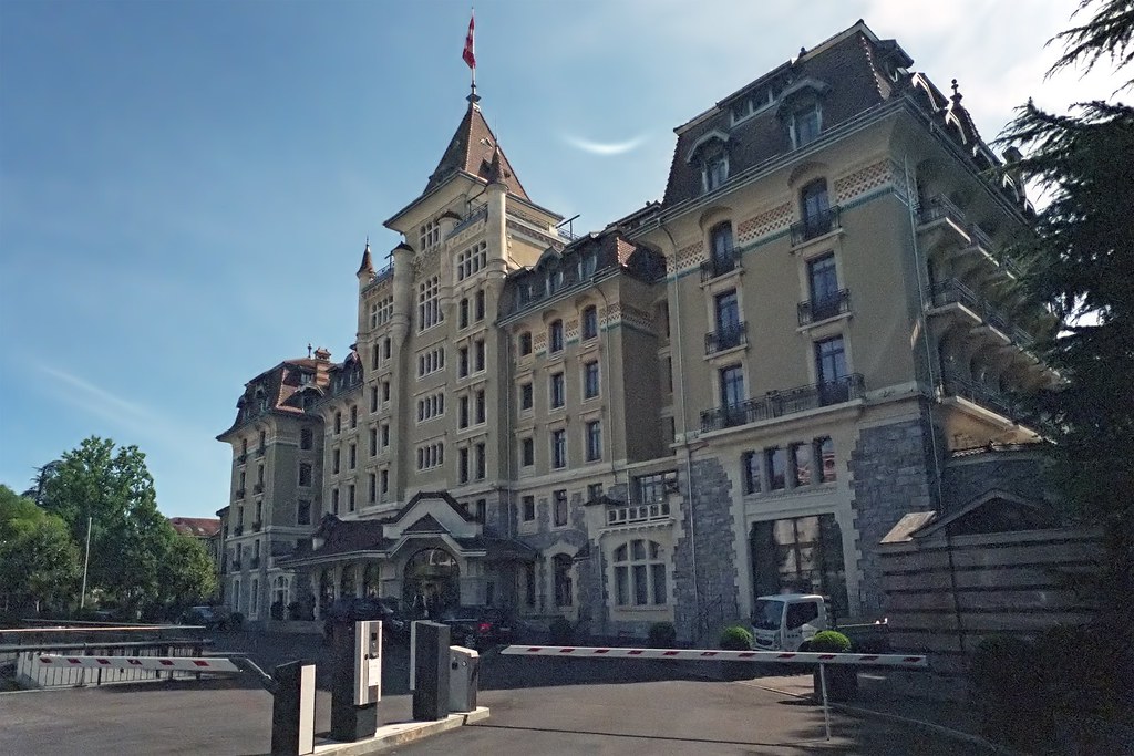 Hotel Royal Savoy Croix d'Ouchy, Lausanne, canton of Vaud,… Flickr