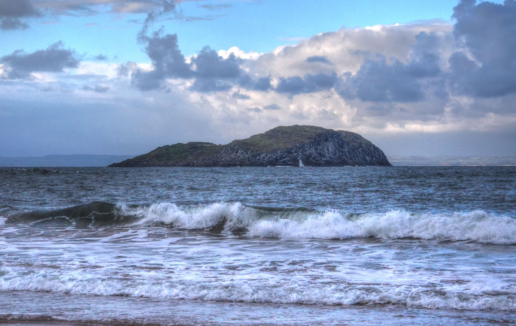 Craigleith island, Firth of Forth, Scotland Craigleith