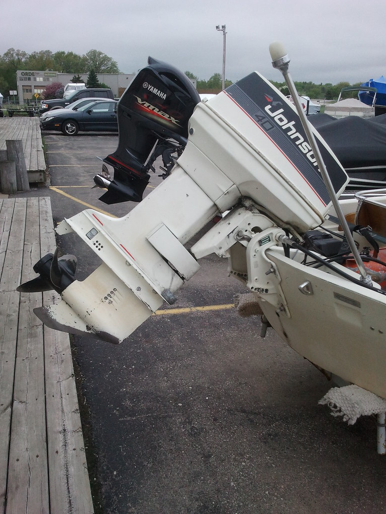40 HP 2stroke Johnson Outboard motor for sale For sale by… Flickr