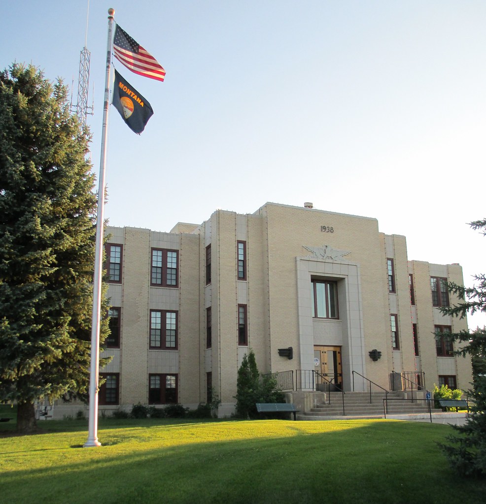 Glacier County Courthouse (Cut Bank, Montana) The Glacier … Flickr