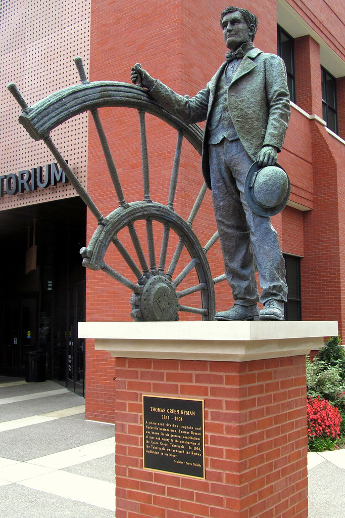 Captain Thomas Ryman Statue Nashville, TN This statue by… Flickr