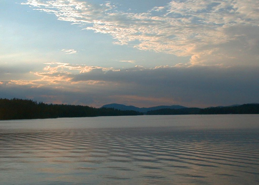 Norway Lake Sunset Lake Stewards of Maine Flickr