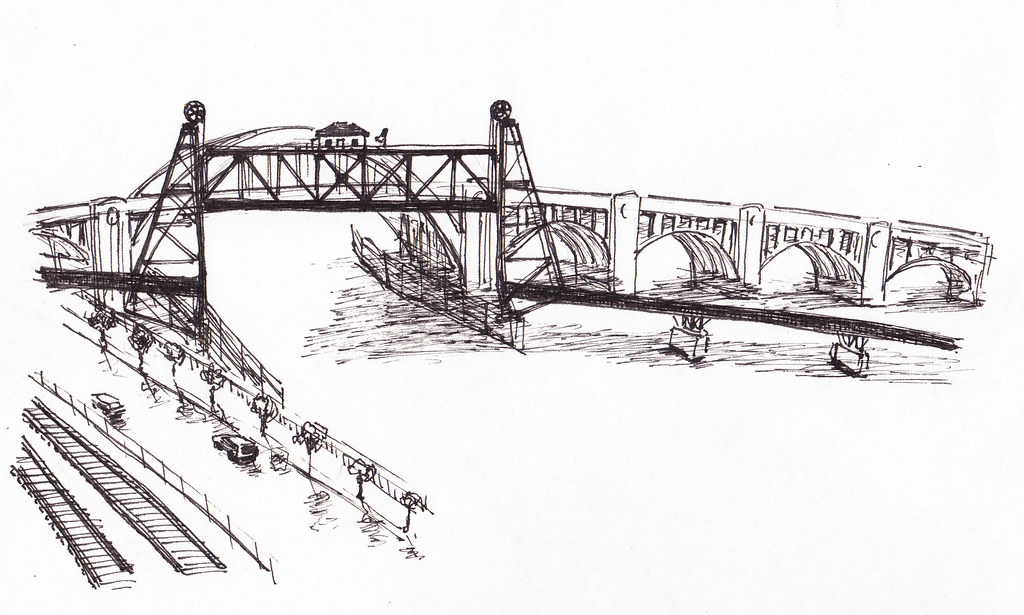 Mississippi River Bridges Two bridges the arched Robert S… Flickr