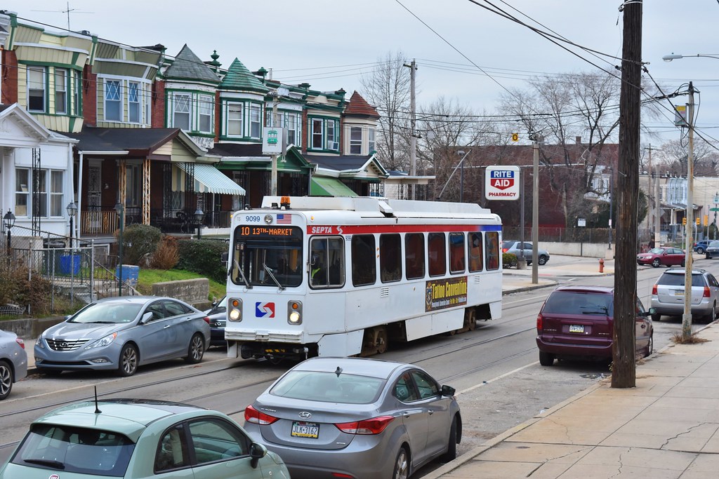 Philadelphia Lansdowne 5400 Block SEPTA 9099 January… Flickr
