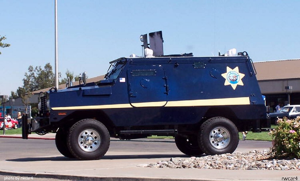 California Highway Patrol Cadillac Gage Ranger armored v… Flickr