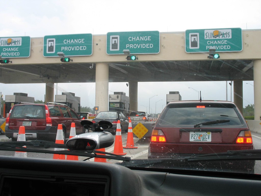 Alligator Alley toll booth Photo published with permission… Flickr