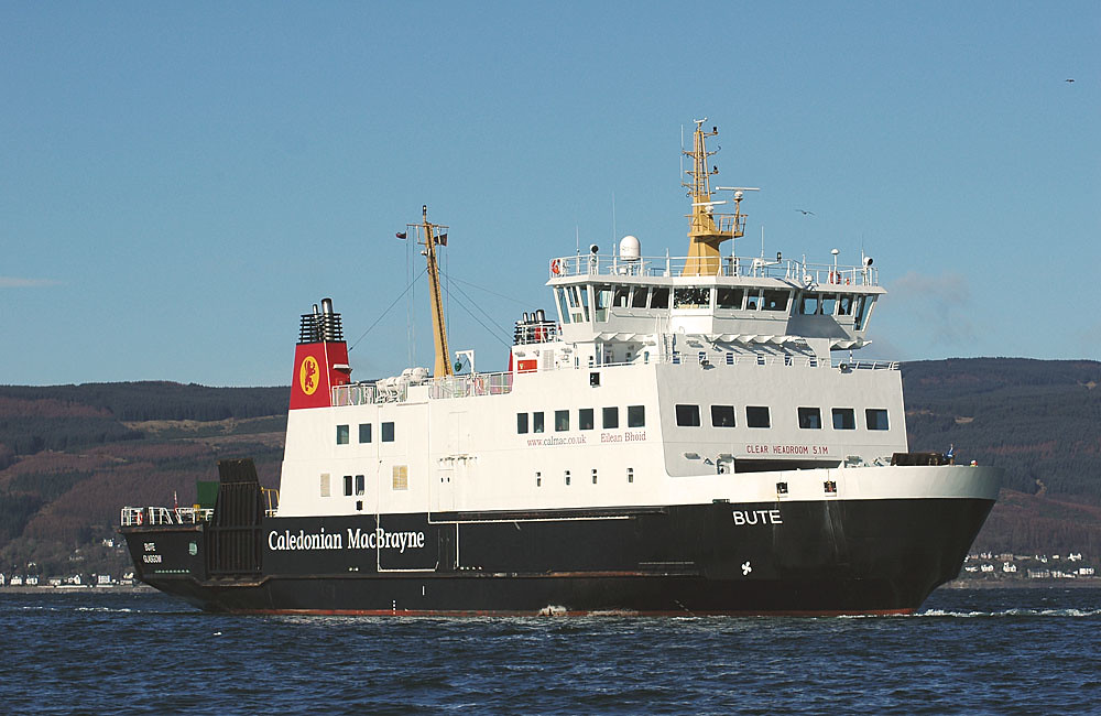 Bute Car ferry Bute arriving at Wemyss Bay from Rothesay Flickr