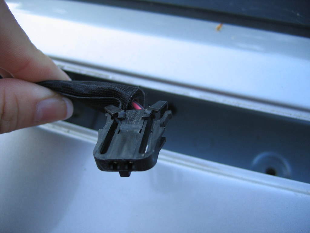 VW Beetle Third Brake light replacement The wire.. note m… Flickr