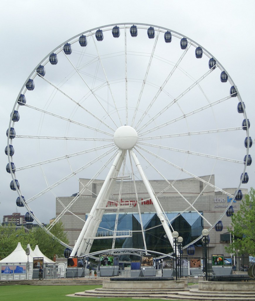 The Birmingham Wheel The whole of the Big Wheel in Centena… Flickr