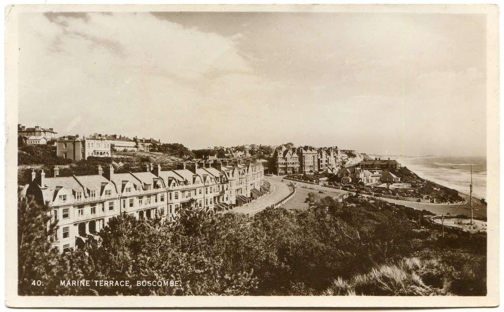 Undercliff Road and, across Sea Road, the Marina, Flickr