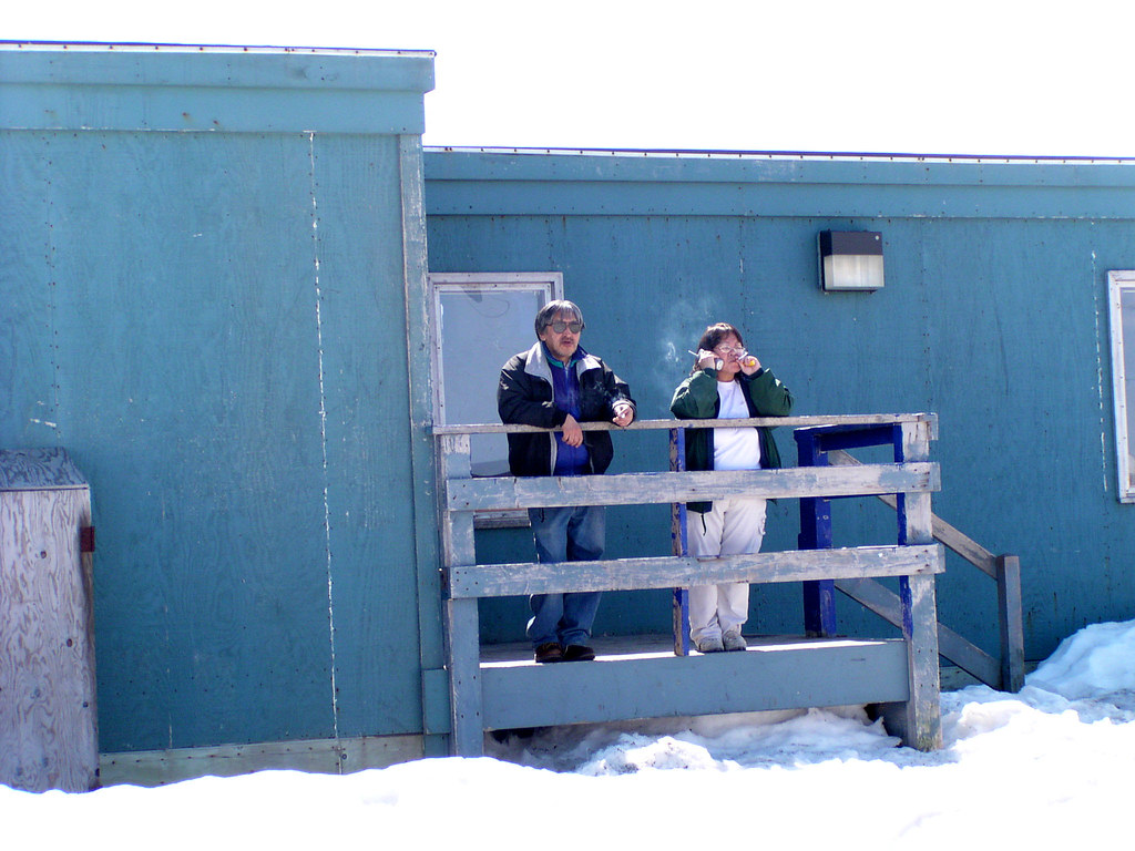 61 Gambell Alaska, Part 1, Bunkhouse Front Porch, Hanson … Flickr