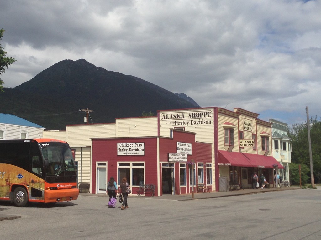 Skagway Chilkoot Pass HarleyDavidson After our morning e… Flickr