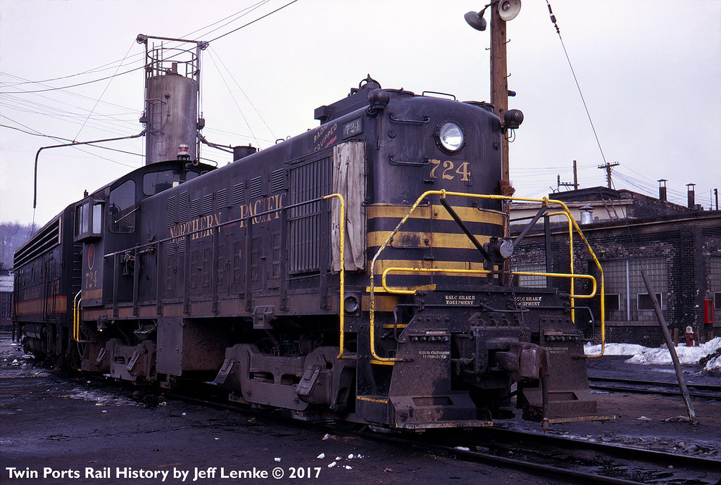 Northern Pacific Railway "Old Town Job" Power at Duluth, M… Flickr