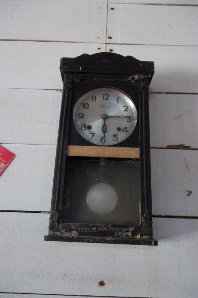 Antique wall clock in Sarawak Sarawak Cultural Village, Bo… Flickr