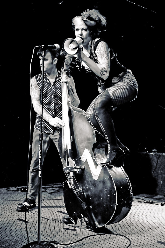 Kamikaze kitty Lead singer of the Kamikaze Queens, Trinity… Flickr