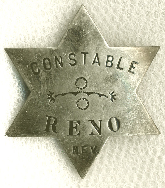 Reno, Nevada Constable's Star Frontier Police Constable ba… Flickr
