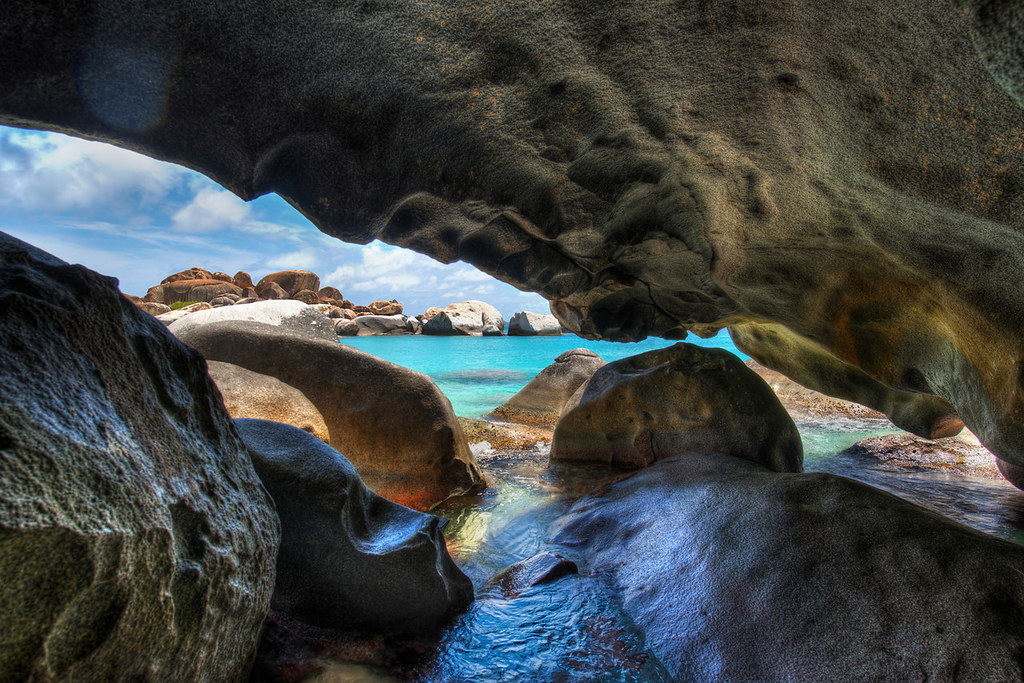 The Magical Cave The Baths on Virgin Gorda are filled with… Flickr