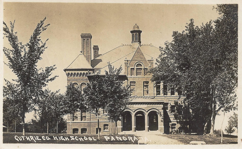Panora, Iowa, Guthrie County High School photolibrarian Flickr