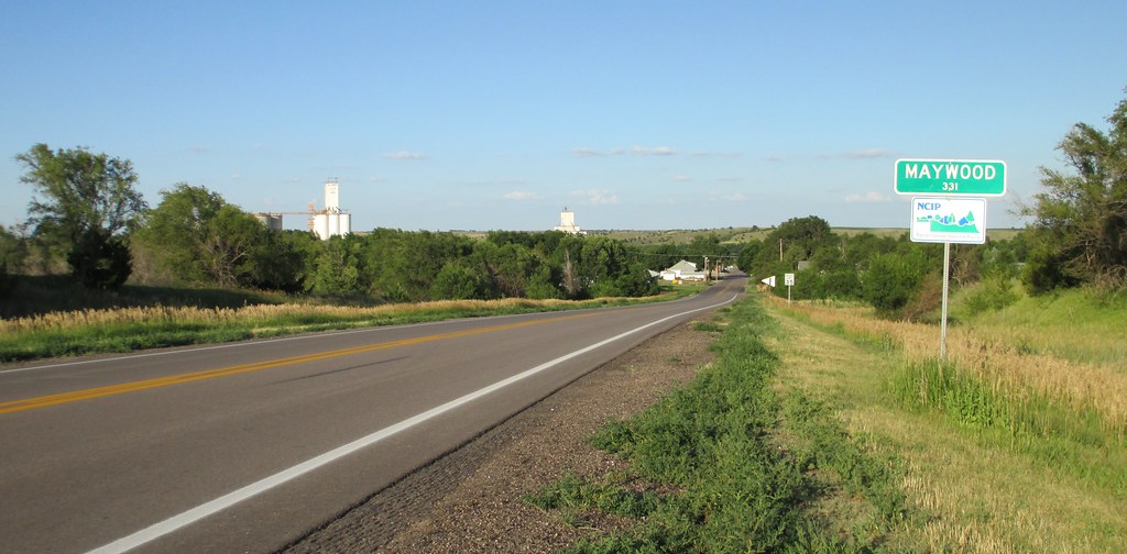 Entering Maywood, Nebraska Maywood is located in northwest… Flickr