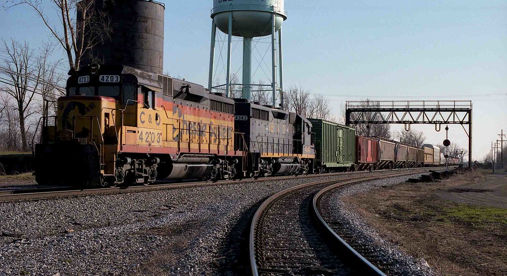 CSX 4203 Deshler, Ohio Train Q506, during one of many of … Flickr