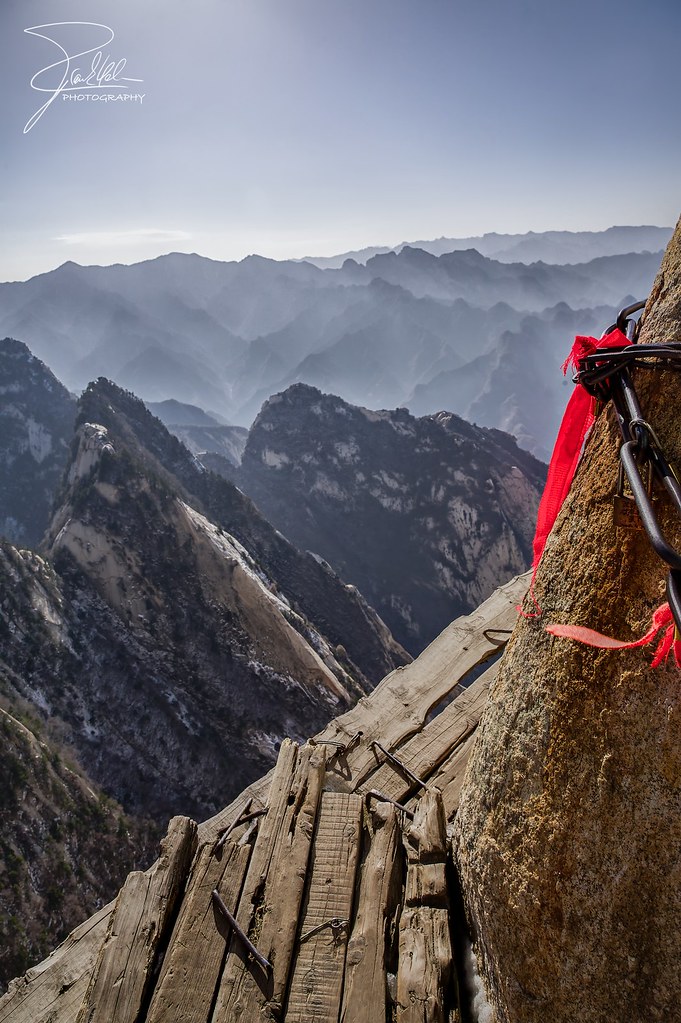 Cliffside Path Cliffside Path, South Peak, Hua Shan Mounta… Flickr