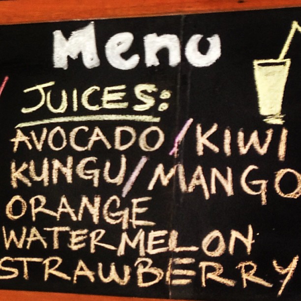 Juices Menu! Sheesha Garden Café makes the best fresh juic… Flickr