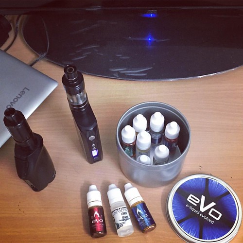 Trying the Vape 💨 it's a pretty good alternative to a reg… Flickr