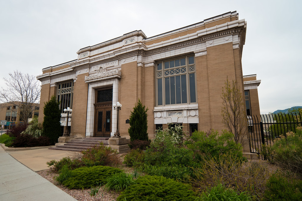 Carnegie Library in Colorado Springs Nan Palmero Flickr