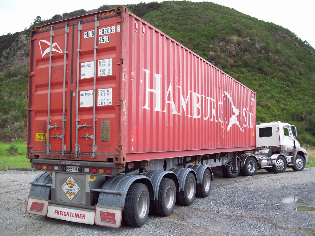 NSTH Quad. Towing a quad axle container semi for Northern … Flickr