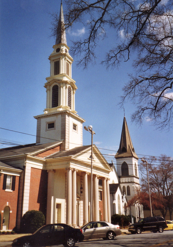 First Baptist Church (Newnan, Ga. New Church on left built… Flickr