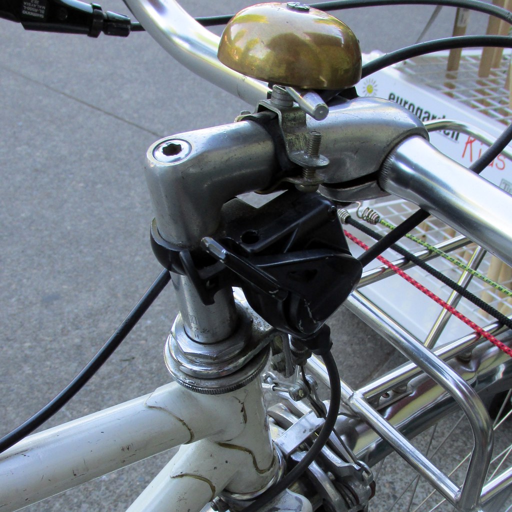 Interesting shifter lever A "Stella" road bike, probably f… Flickr