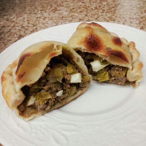 Rika's Empanadas Spicy Beef Empanada (ground beef, onions… Flickr