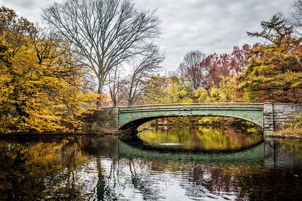 Prospect Park The Lullwater Bridge, built in 1889, crosses… Flickr