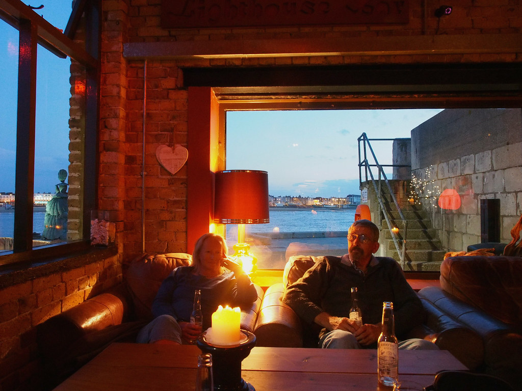 The Lighthouse Bar, Margate Harbour. The Lighthouse Bar, a… Flickr