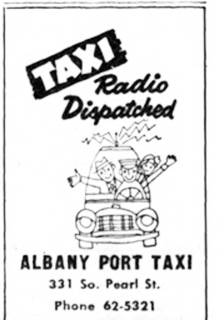 Albany Port taxi 1957 albany ny 1950s AlbanyGroup Archive Flickr