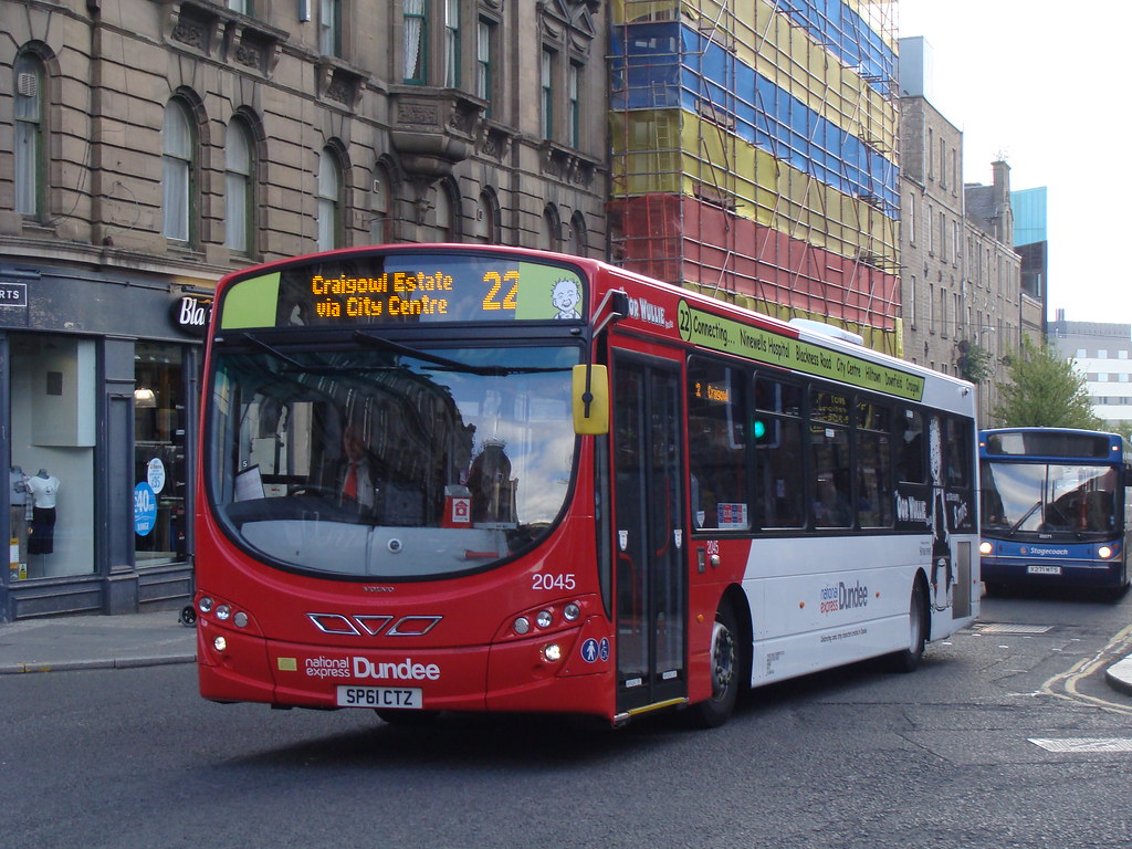 National Express Dundee 2045 SP61CTZ Seen in Dundee Will Swain Flickr