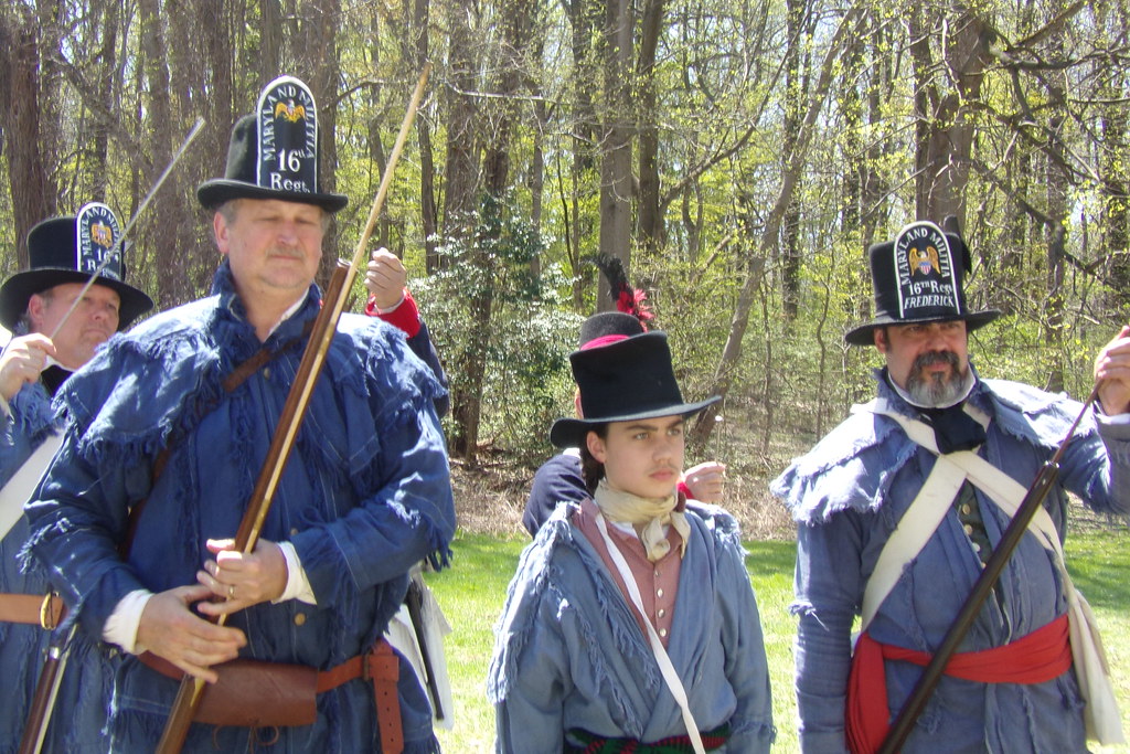 MARCHthruTIME2015 Sixteenth Regiment, Maryland Militia fro… Flickr