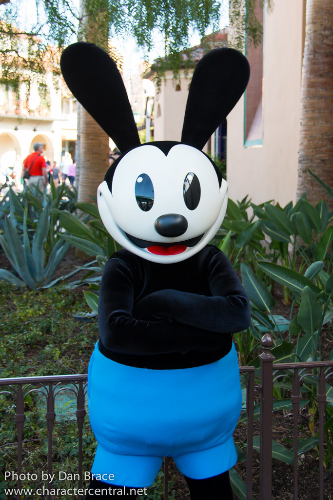 Oswald the Lucky Rabbit Disneyland Resort. March 2015