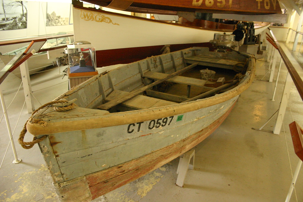 Mystic CT Mystic Seaport 8480 boat work skiff RAM… Flickr