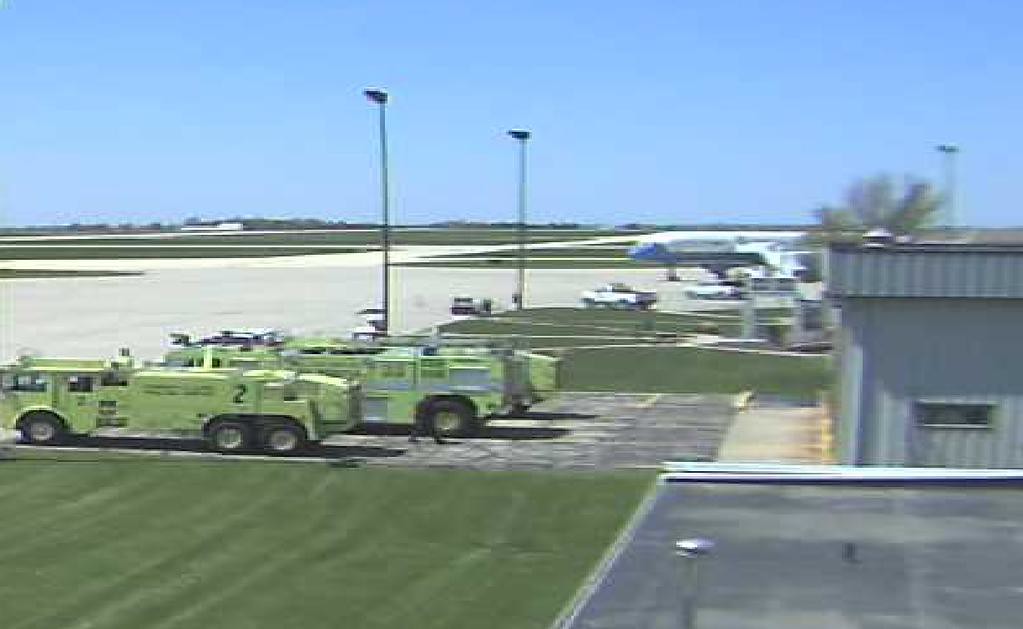 Air Force 2 Boeing 757 at Willard Champaign Urbana Airport a photo on